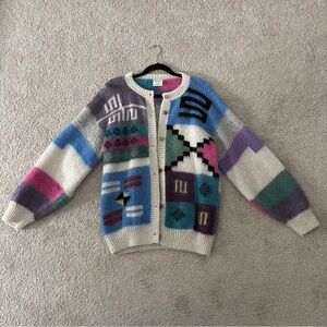 VINTAGE HANDMADE CARDIGAN 💕